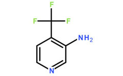 3-氨基-4-三氟甲基吡啶的分子结构数据